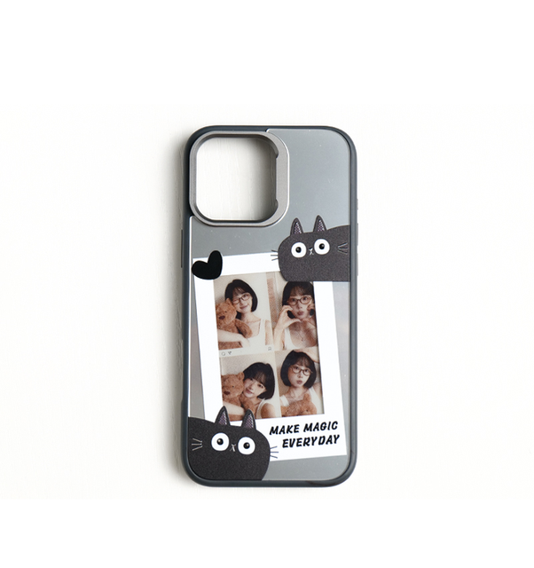 2026 New Designer NFC Smart E Ink Screen Display Mobile Phone case Cover for iphone 16 Pro Max DIY Cases