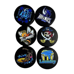 Discos de Hockey sobre Hielo de Nuevo Diseño, Impresión UV, Goma Resistente, Proveedor Mayorista de Hockey sobre Hielo - Product Image 2