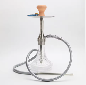 Cachimba Árabe MD-R732 de la Marca MD, de Lujo, Portátil, de Aluminio Esmerilado, Duradera, con Logotipo Personalizado, Venta al por Mayor Completa - Product Image 1