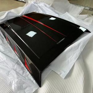 Capot moteur en fibre de carbone noir pour Jeep Wrangler Mitsubishi Lancer Evolution pour ATS MG6-Nouveau - Product Image 4