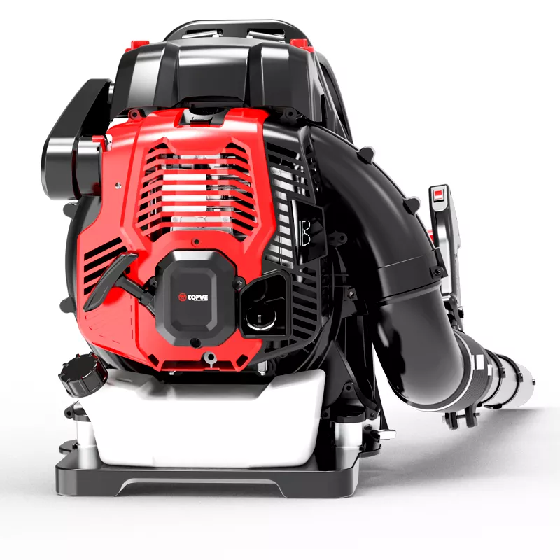 Высокая эффективность 76CC рюкзак нагнетатель четырехтактный двигатель с воздушные охлаждением бензиновый воздуходувка 4-тактный сдуватель листьев