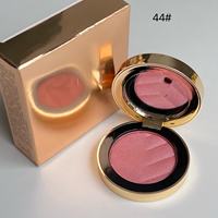 Palette de fards à joues en poudre en gros, longue tenue, multicolores, avec logo personnalisé, maquillage féminin, cosmétiques, fard à joues avec miroir, fard à joues de luxe