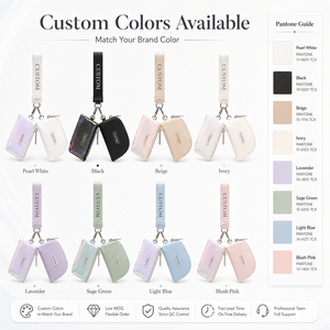 OEM Nylon Keychain <b>Bag</b> Custom Printed Logo Color Mini <b>Coin</b> Purse Key Holder USA Market 3-6 Days Fast Sample Wholesale - Product Image 5