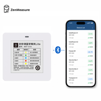 ZenMeasure – Capteur de température intelligent pour la chaîne du froid avec application mobile et passerelle Wi-Fi sans fil pour données de température et d'humidité