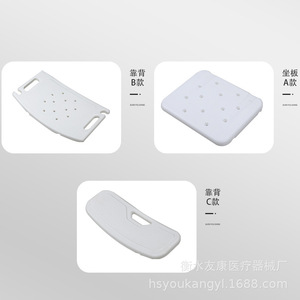 Chaise de douche en plastique PP avec dossier et trous pour le bain, fabriquée à Hebei - Product Image 2