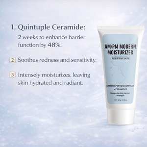 Crema Hidratante Diurna OEM <span class=keywords><strong>AM</strong></span>/<span class=keywords><strong>PM</strong></span> Moderna de Larga Duración que Promueve el Colágeno para Todo Tipo de Piel - Product Image 3