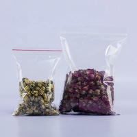 Herbruikbare LDPE zakjes voor voedselvershouding, waterdicht en vochtbestendig, met ziplock sluiting, houden ingrediënten vers.