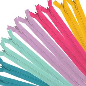 Nailon para Costura y Manualidades, Tela para Bolsas y Prendas, para Máquina de <span class=keywords><strong>Coser</strong></span>, Patchwork de Algodón, <span class=keywords><strong>Cremallera</strong></span> <span class=keywords><strong>Invisible</strong></span> Personalizada con <span class=keywords><strong>Cremallera</strong></span> Metálica - Product Image 5