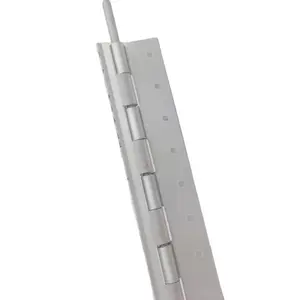 Aluminum fabrication Stamping Forming 180 degree curtain piano hinge custom aluminum continuous hinge