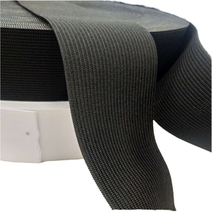 Sangle élastique en polyester de 5 mm pour diverses applications vestimentaires et d'accessoires - Product Image 1