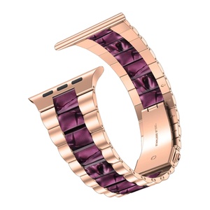 Keepwin in acciaio inox sublimazione grazioso orologio in metallo cinturino con Scruchie per <span class=keywords><strong>Apple</strong></span> <span class=keywords><strong>i</strong></span> <span class=keywords><strong>Watch</strong></span> serie 9 8 7 <span class=keywords><strong>6</strong></span> 5 4 SE - Product Image 1