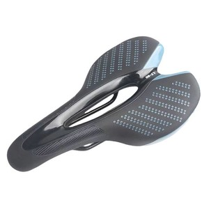 <b>Bicycle</b> Saddle Road Mountain Bike Breathable Comfortable Black Q-053 Unisex Adults All Seasons Simple Style - Product Image 5