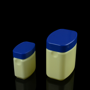 Pot en plastique <span class=keywords><strong>pour</strong></span> baume à lèvres, pot carré de 400g, vide, soins <span class=keywords><strong>pour</strong></span> la peau personnel, pot de crème cosmétique, <span class=keywords><strong>vaseline</strong></span> avec bouchon à rabat - Product Image 3