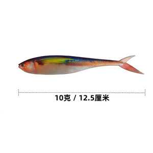Leurre <span class=keywords><strong>de</strong></span> pêche souple lumineux 3D en forme <span class=keywords><strong>de</strong></span> <span class=keywords><strong>poisson</strong></span> vivant 10g/125mm, modèle queue <span class=keywords><strong>de</strong></span> <span class=keywords><strong>poisson</strong></span> à fourche, pour thon, bar et pêche en <span class=keywords><strong>mer</strong></span> - Product Image 3