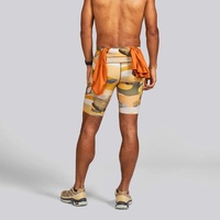 Shorts de course pour hommes High-Rise, 7 pouces, avec poche de 3 pouces, motif camouflage cool, doublure sport pour jogging, été, modèle 2-en-1, pour hommes stylés et fitness