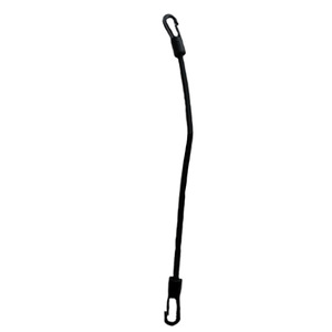 Cuerda elástica de acero de 5mm y 40cm con gancho de remolque y clip de bloqueo para kayak, canoa, tabla de surf, uso en exteriores - Product Image 3