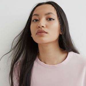 Top corto personalizado, camisetas cuadradas para mujer, Media manga con diseño de cuello redondo, Color sólido, 100% algodón, camisetas orgánicas lisas de verano - Product Image 1