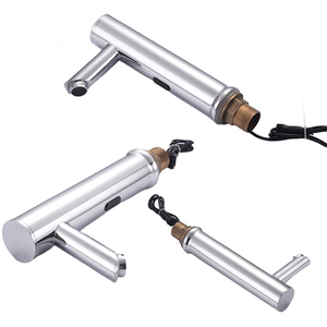 HY-137D Touchless Style Deck Modern Single-Hole Brass Sensor Faucet Automatic Sink Taps for Bathroom and Kitchen Hotel Usage - Product Image 4