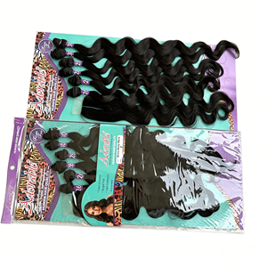 Adorable Shine - Extensiones de Cabello Sintético para Trenzas <span class=keywords><strong>con</strong></span> Cierre, Ondulado, Sin Enredos, Fibra Futura, para <span class=keywords><strong>Mujeres</strong></span> Negras - Product Image 6