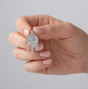 Orecchini in Acciaio Inossidabile Inspire Jewelry Hatta Al Qamar Yorafekni Ela an <span class=keywords><strong>Asel</strong></span> con Zircone Rosa - Product Image 3