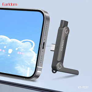 อะแดปเตอร์กำลังสูง Earldom 240W 2-in-1 ชาร์จและดูวิดีโอได้ในตัว พร้อมตัวล็อคโลหะ สำหรับโทรศัพท์มือถือและแล็ปท็อป - Product Image 3