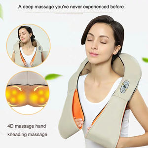 Jingboyang massaggiatore spalla e 3D Shiatsu collo con 2 nodi di massaggio profondo tessuto impastare massaggiatore per alleviare il dolore - Product Image 4