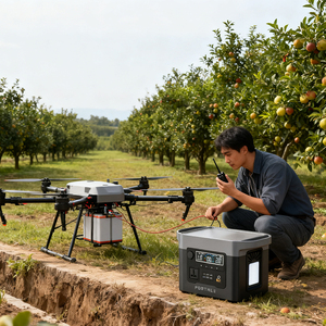 Centrale Électrique Portable Solaire 600W 1134Wh à Onde Sinusoïdale Pure avec MPPT pour Camping, Alimentation Mobile Extérieure, Batterie au Lithium Ternaire - Product Image 6