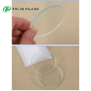 Verre trempé rond transparent personnalisé par le fabricant pour éclairage LED extérieur - Product Image 5