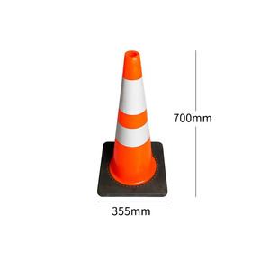 36Inch 70Cm 50Cm Yellow Pvc European Collapsible Lime Traffic <strong>Cones</strong> Bar Colors Plastic <strong>Cone</strong> - Product Image 2