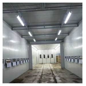 ห้องพ่นสีรถยนต์แบบดูดอากาศลงเต็มรูปแบบ ขายดี พร้อมระบบทำความร้อนไฟฟ้า/ดีเซล - Product Image 5