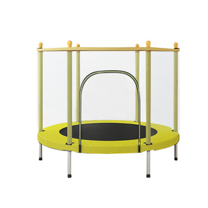 Cama Elástica Infantil de Fábrica para Interiores, Trampolín para Bebés de <span class=keywords><strong>1.4</strong></span> <span class=keywords><strong>m</strong></span> de Diámetro con Malla Protectora, el Mejor Producto de la Categoría - Product Image 5