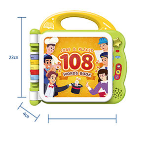 Toccare e <span class=keywords><strong>leggere</strong></span> libri di parole sul mondo animale Unisex macchine <span class=keywords><strong>per</strong></span> l'apprendimento del bambino punto elettronico di lettura libri <span class=keywords><strong>per</strong></span> <span class=keywords><strong>imparare</strong></span> i suoni inglesi - Product Image 1