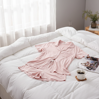Комплект коротких пижам из модала FUNG 6058 оптом для женщин, 16 цветов, размеры S-XXL, одежда для сна и отдыха, с возможностью нанесения логотипа, склад в США