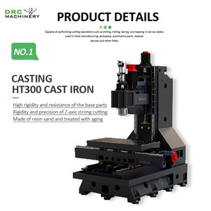 <span class=keywords><strong>Centre</strong></span> d'usinage vertical VMC1160 3 axes haute précision pour la fabrication de pièces automobiles, fraiseuse CNC verticale - Product Image 2