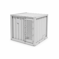 Système de stockage d'énergie commercial solaire 522 kWh 125 kW, batterie LiFePO4, refroidissement liquide, armoire de protection incendie