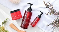 ELENCE 2001 Straight PRO Hair Oil 75mL Serum Rambut Jepang Triple Ceramide Minyak Argan Minyak Camellia Penghalus Anti Kusut Pelindung Panas