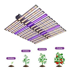 Luces LED de Cultivo Hidropónico de Espectro Completo Samsung LM301H, Lámpara LED de Cultivo con Atenuación para Operaciones de Cultivo en Invernaderos Comerciales - Product Image 3