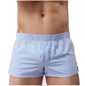 Ropa Interior Masculina Transpirable de Alta Calidad, Cómodos Calzoncillos <span class=keywords><strong>Boxer</strong></span> Sin Costuras de Cintura Media y Alta Elasticidad - Product Image 1