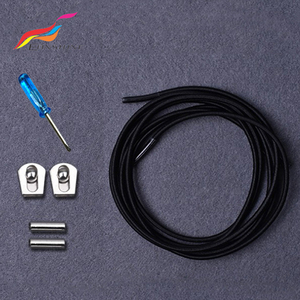 Deslizador <span class=keywords><strong>de</strong></span> liberación rápida con cierre <span class=keywords><strong>de</strong></span> Metal, cordón elástico sin amarre con destornillador - Product Image 5