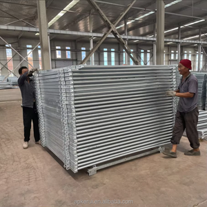 Clôture de ferme galvanisée anti-escalade pour bétail et <span class=keywords><strong>chevaux</strong></span>, style <span class=keywords><strong>ranch</strong></span>, noire, 1,5m*3m, écologique, modélisation 3D - Product Image 4