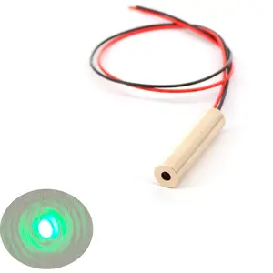 Remote positioning indication diameter 9mm 3V ultra small spot green laser module Ultra small laser point module