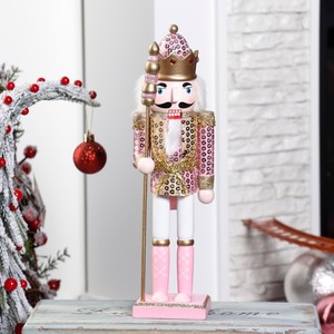 Décoration <span class=keywords><strong>de</strong></span> Noël SHUANGYUAN <span class=keywords><strong>Casse</strong></span>-<span class=keywords><strong>noisette</strong></span> en bois Figurine debout Grande taille Décoration intérieure <span class=keywords><strong>Casse</strong></span>-noisettes - Product Image 2