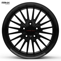 Velg Alloy Forged FANXI Chrome Deep Lip 8x6.5 untuk Truk Ford F150 F250 F350 Silverado1500 2500 3500 Ram1500 2500 3500