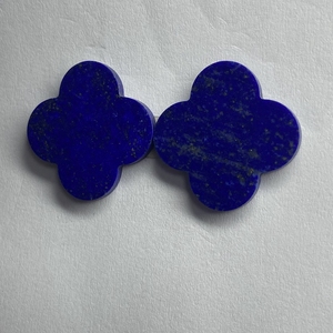 Vente en gros de pierres précieuses naturelles en <span class=keywords><strong>lapis</strong></span>-lazuli bleu à quatre feuilles, fleur de trèfle - Product Image 5