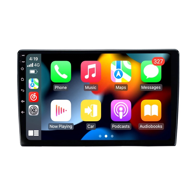 9 Inch Android Car Stereo 2+32G IPS Touch Screen with GPS Navigation CarPlay Android Auto FM Multimedia Player Universal Fit
