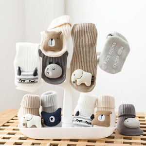Good Elastic Children Cotton Socks 3D Cartoon Pattern Infant Toddler Socks <strong>Baby</strong> Non slip <strong>Stockings</strong> - Product Image 6