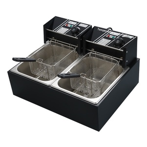 <span class=keywords><strong>Friteuse</strong></span> électrique en acier inoxydable <span class=keywords><strong>6L</strong></span>, 110V/220V, fonction minuterie, prise EU/US, exclusive e-commerce transfrontalier - Product Image 5