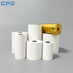 ม้วนกระดาษความร้อนขนาด 80x60 มม. แบบกำหนดเองจากโรงงาน กระดาษใบเสร็จกันน้ำมัน 60 แกรม สำหรับร้านอาหารและครัว - Product Image 1
