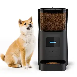 Wifi-Enabled 6L Capacity Smart Pet Food Feeder With 1080P Camera - Remote Control Via Mobile Phone For Dogs And Cats
