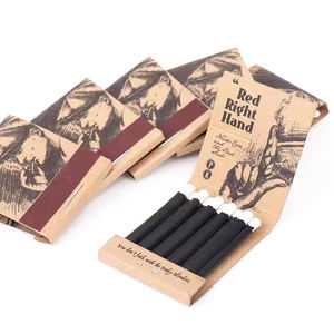 Cajas de cerillas de papel personalizadas con logotipo impreso, regalos promocionales con punta de color, diseño moderno, logotipo personalizado - Product Image 1